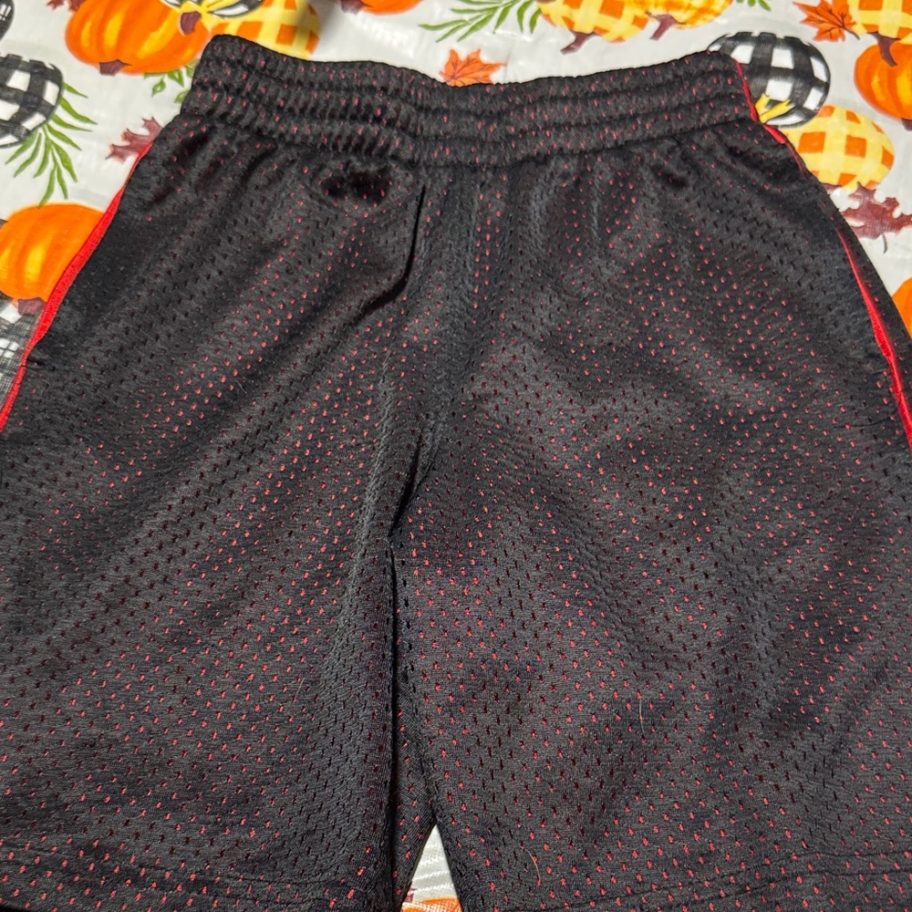 Jumping Beans Black and Red Kids Shorts